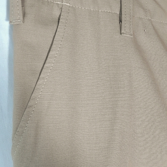 Tru-Spec khaki tan ripstop BDU cargo shorts - Picture 3 of 9